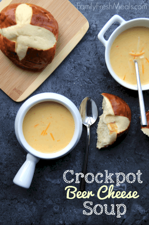 Crockpot cheese soup
