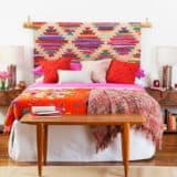 12 DIY Headboards for Homeowners Who Love Colors