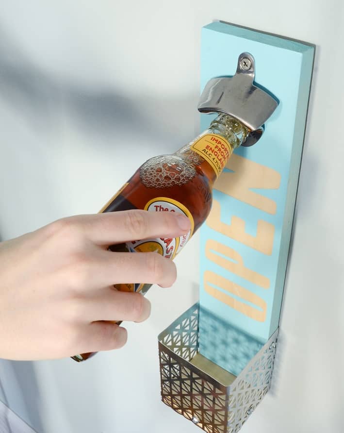 Chic painted bottle opener