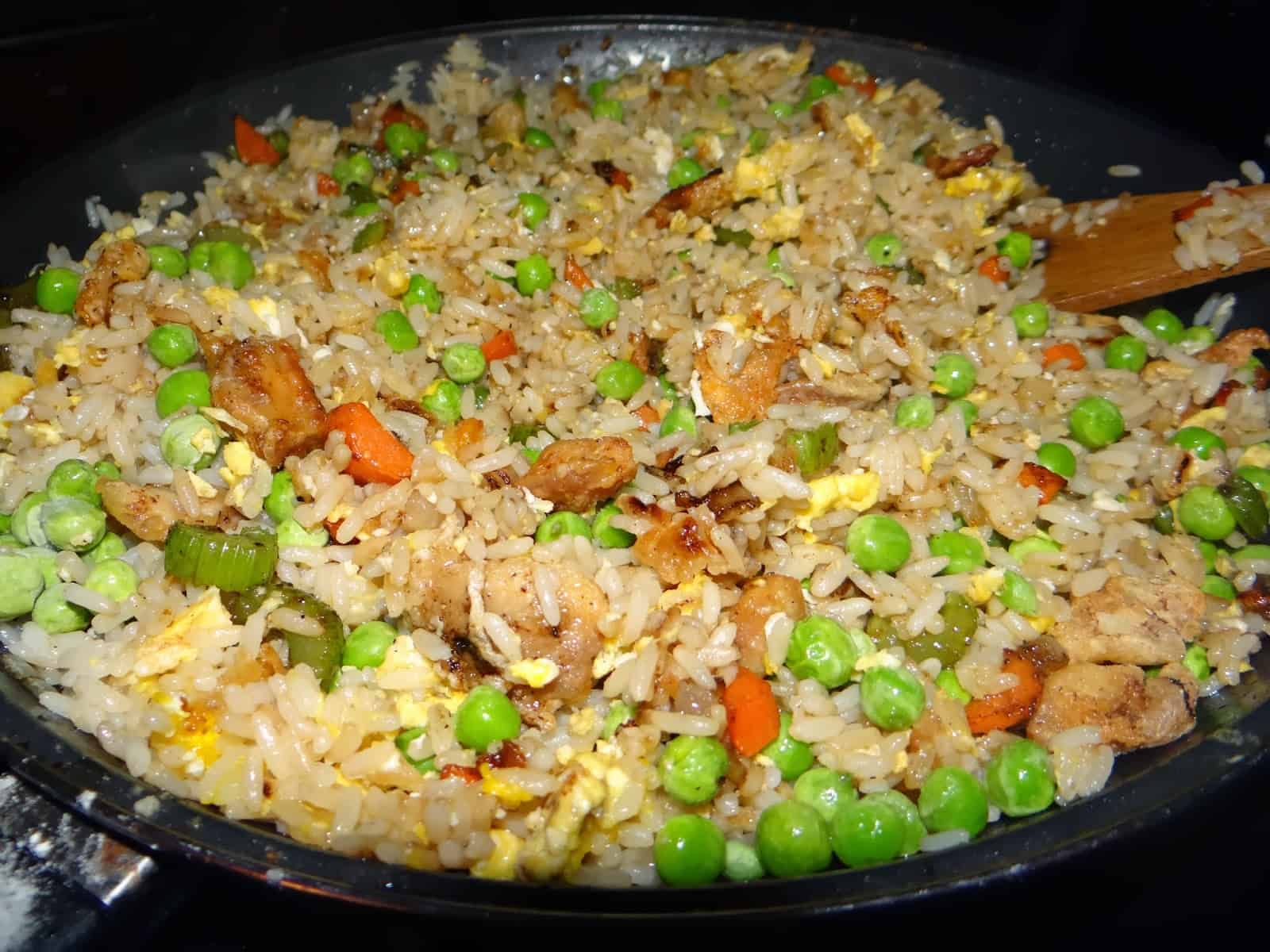 Homemade fried rice