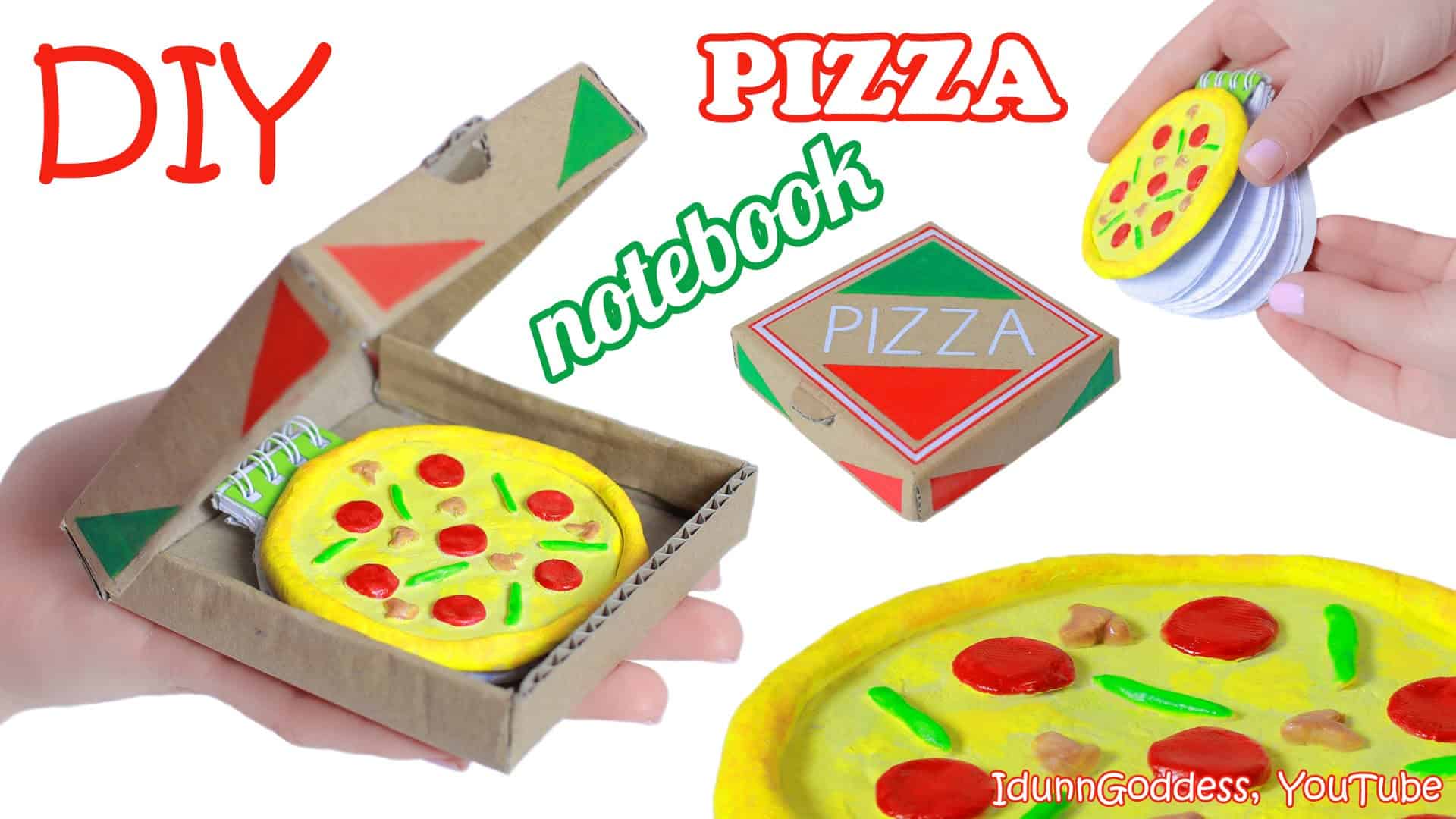 Pizza notebook