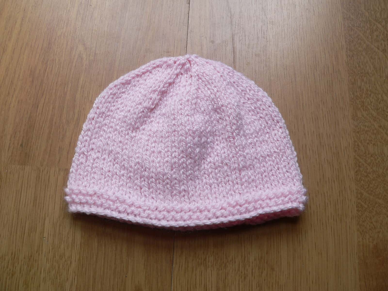 Simple classic newborn cap
