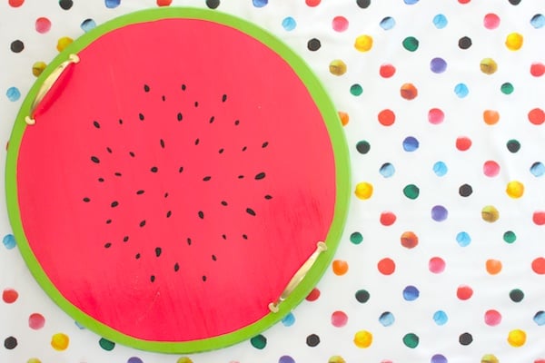 Watermelon serving tray