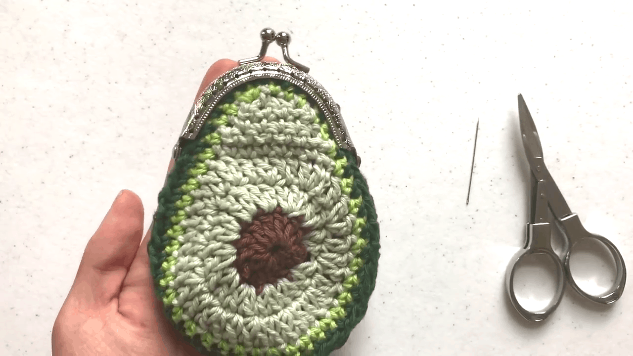 Avocado coin purse