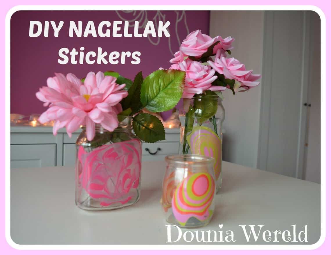 DIY Nagellak stickers