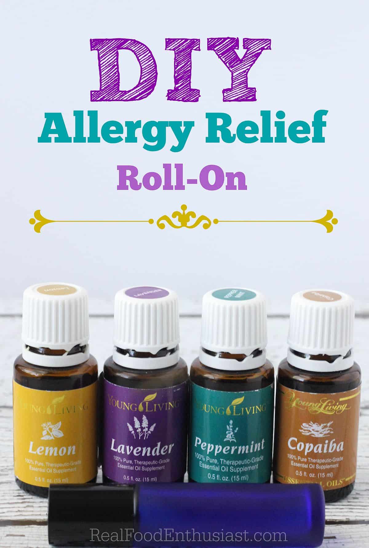 DIY allergy relief roll on