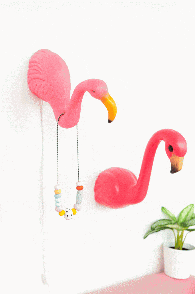 Flamingo wall lamps