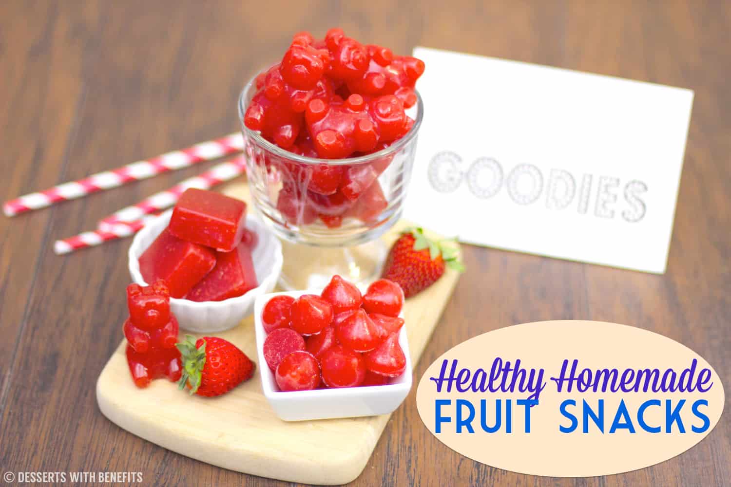 Healthy homemade fruit snacks