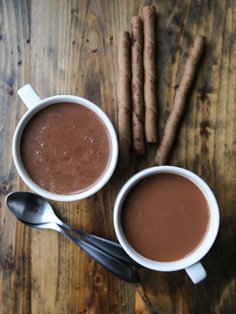 Vegan hot chocolate