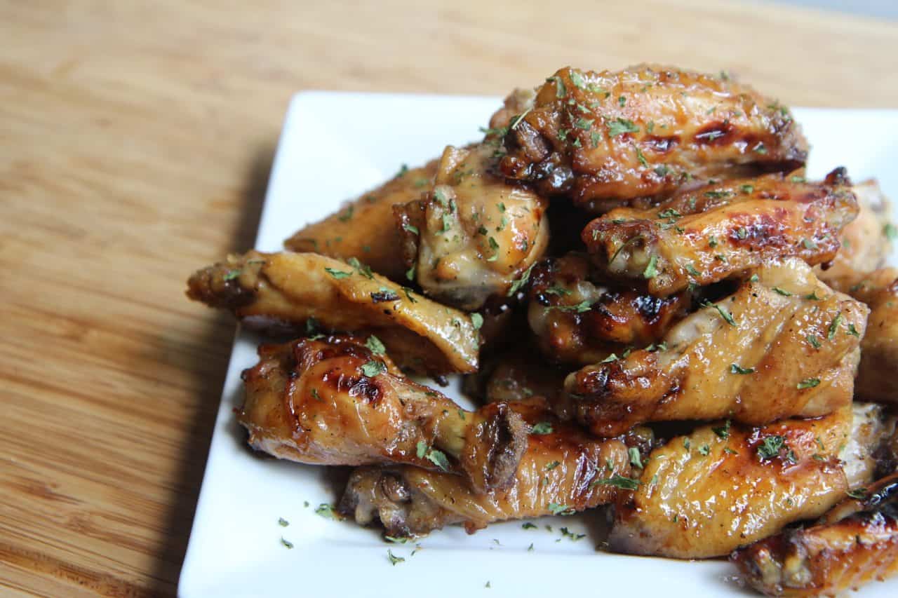 Classic baked chicken wings