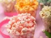 Coloured sweet and salty popcorn 200x150 Colorful Treats: 15 Delicious Jello Recipes