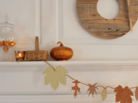Cut out paper leaf garland 200x150 Cozy Elegance: Creative Ways to Decorate Your Mantel for Fall