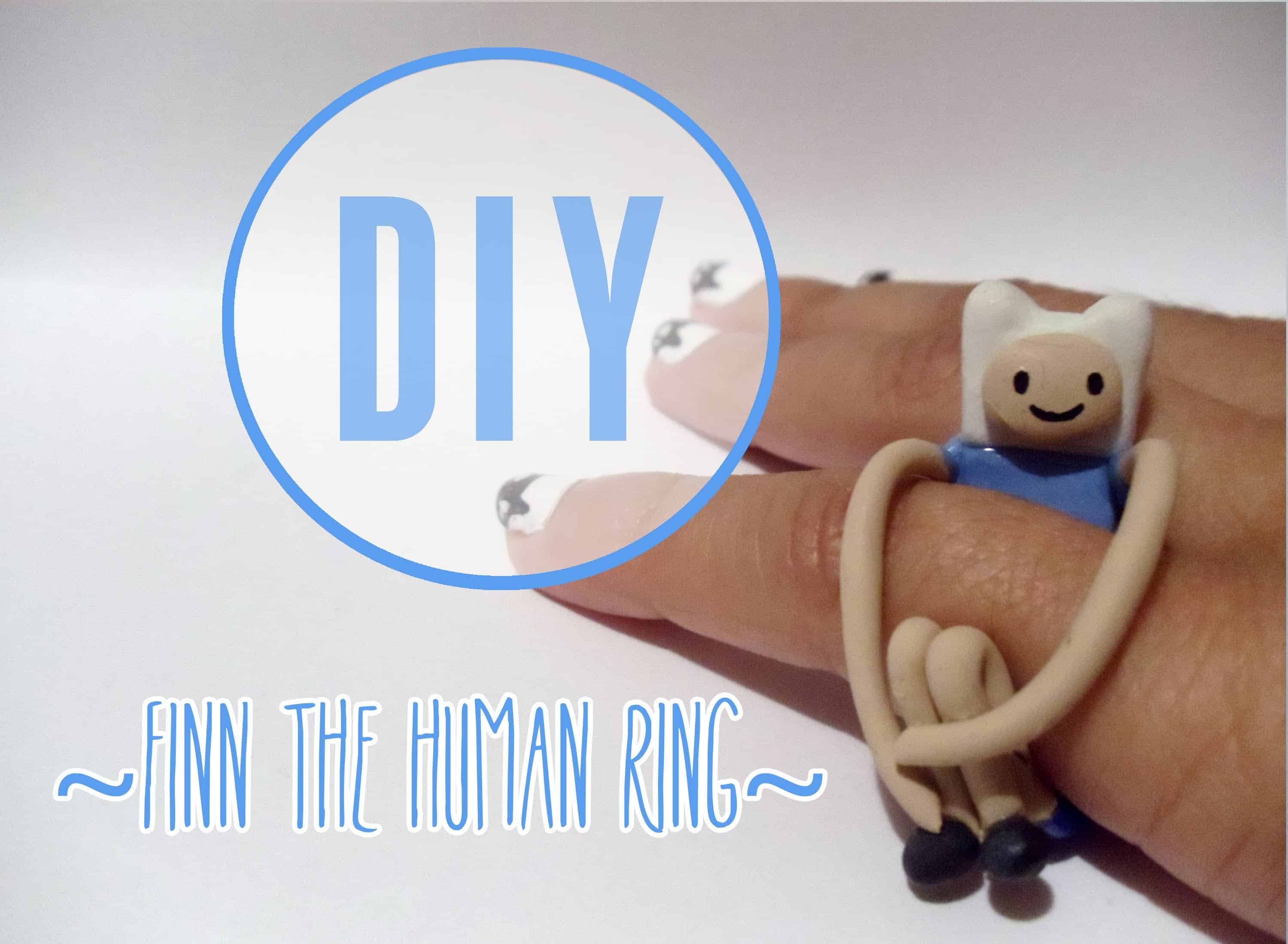 DIY Finn The Human ring