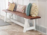  An Unconventional Interior: DIY Indoor Benches