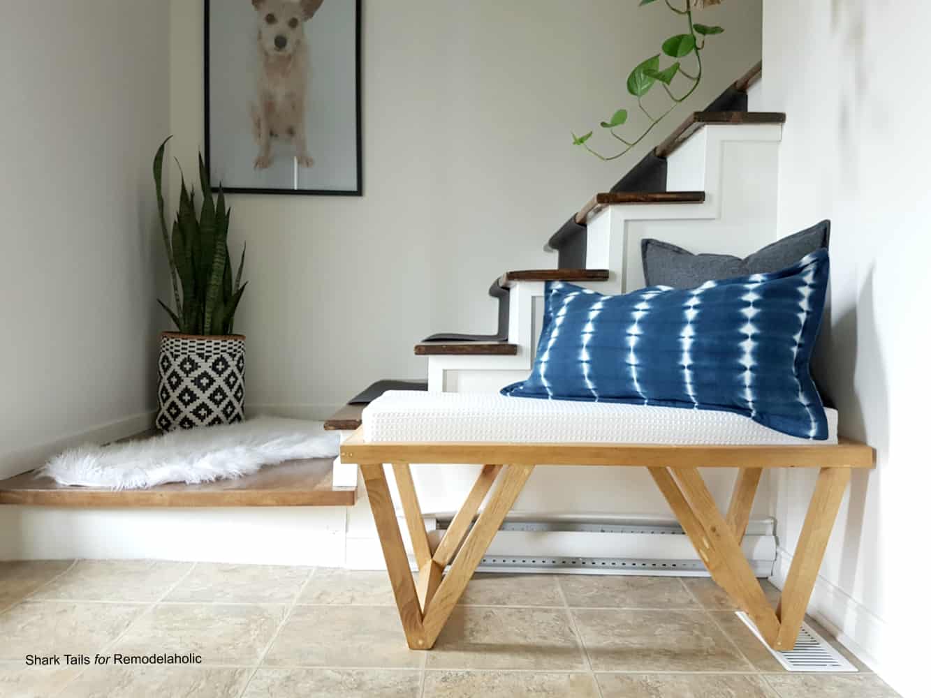 An Unconventional Interior: DIY Indoor Benches