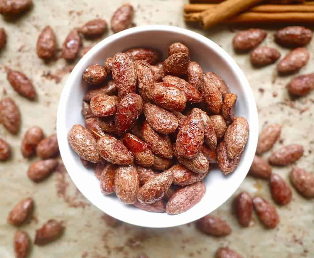 Cinnamon roasted almonds