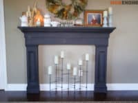  A Stunning Look Alike: 10 DIY Faux Fireplaces That Look Like the Real Deal