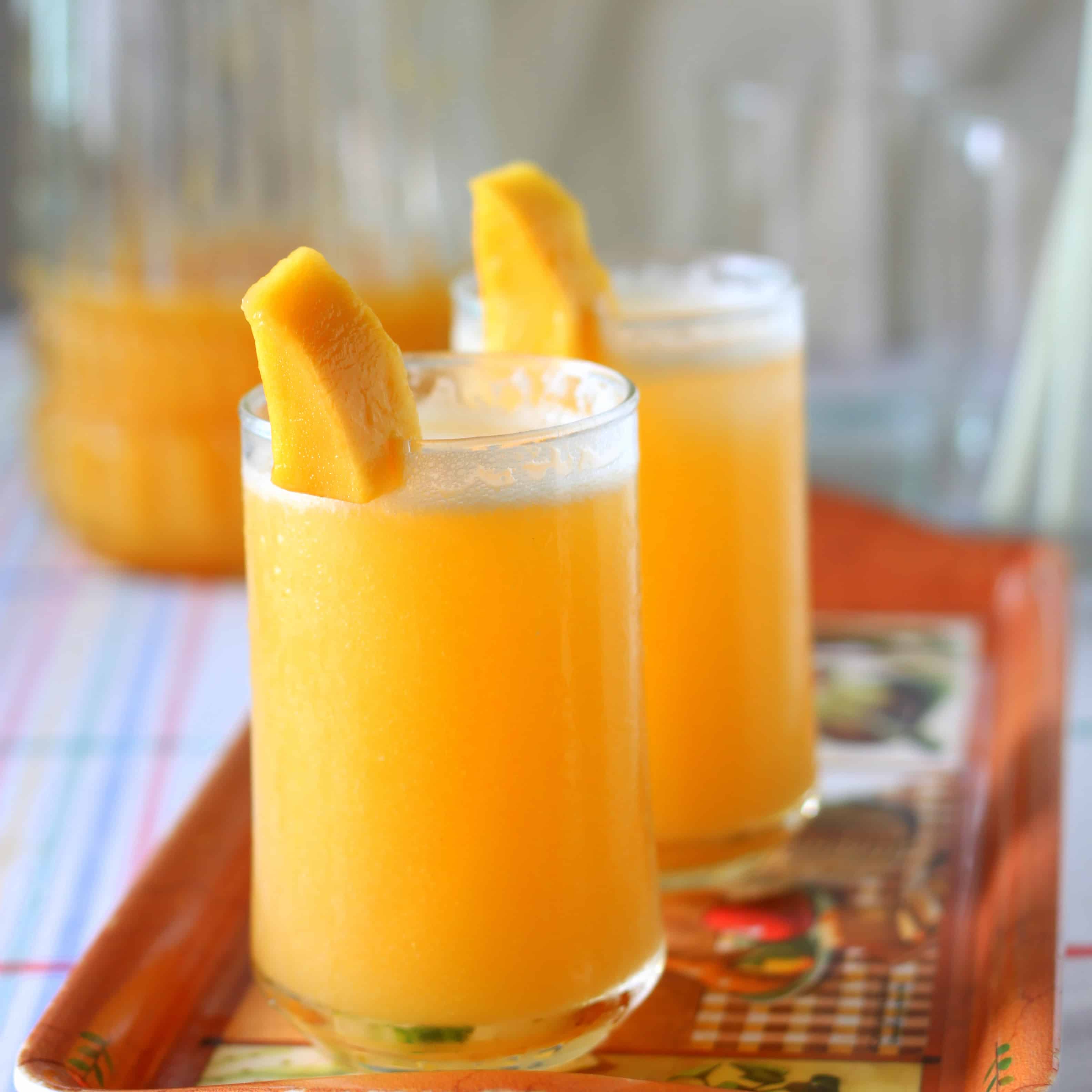 Mango cream soda