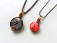  DIY Button Jewelry: Outstanding Pieces from Repurposed Old Buttons!