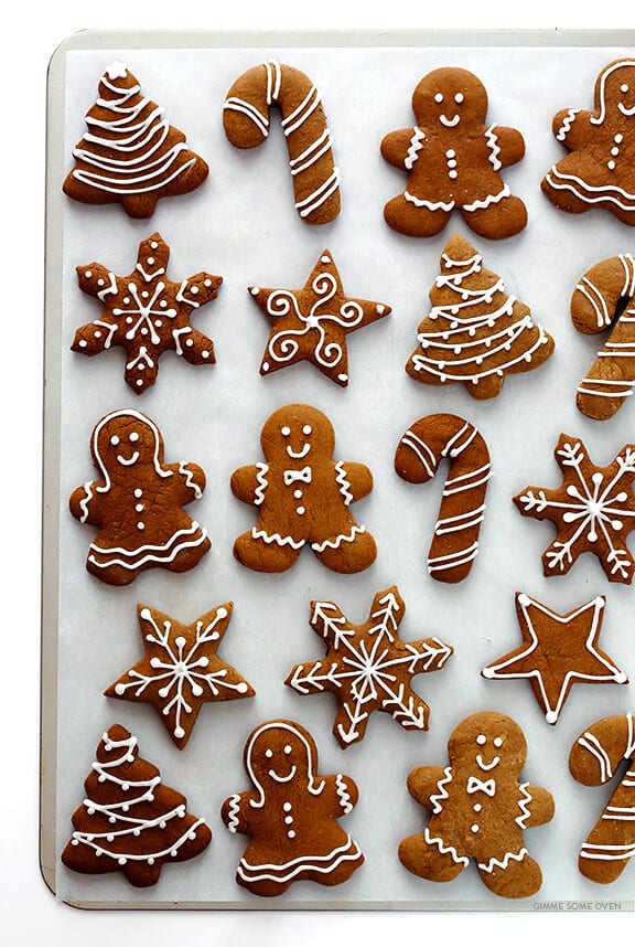 Classic gingerbread cookies