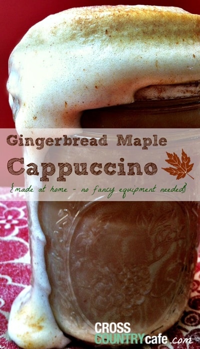 Gingerbread maple latte