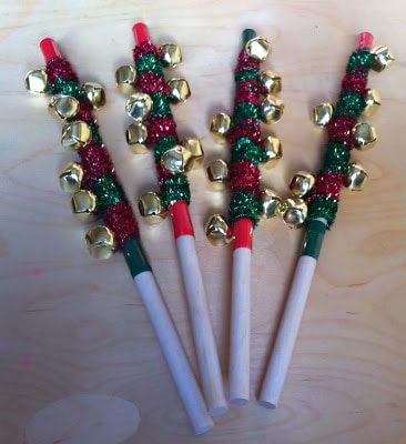 Jingle bell sticks