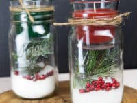  Joyful, Joyful: DIY Christmassy Mason Jars