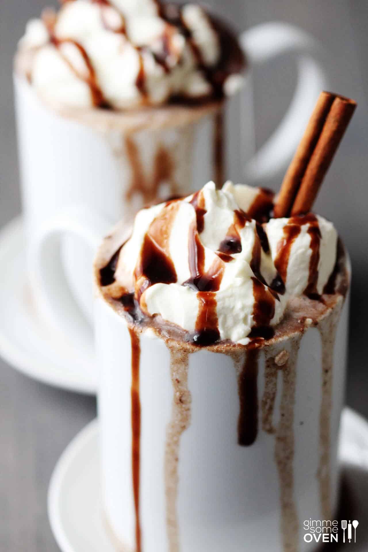 Mexican spiced hot chocolate