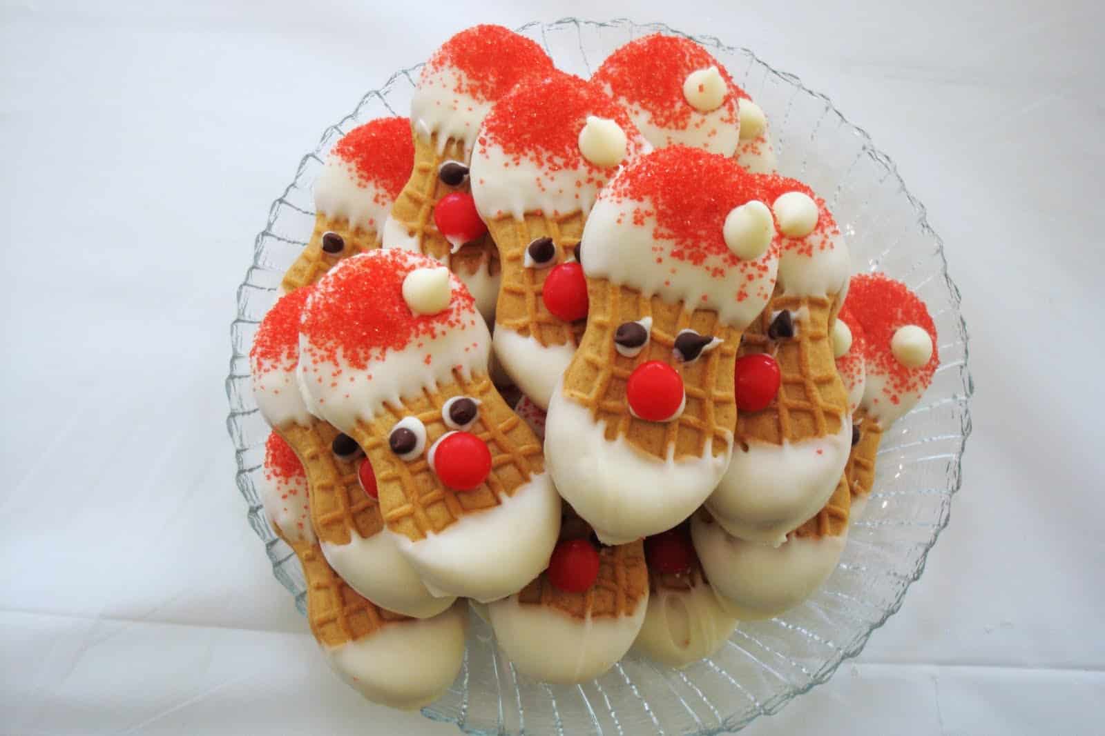 Santa Claus Nutter Butter cookies
