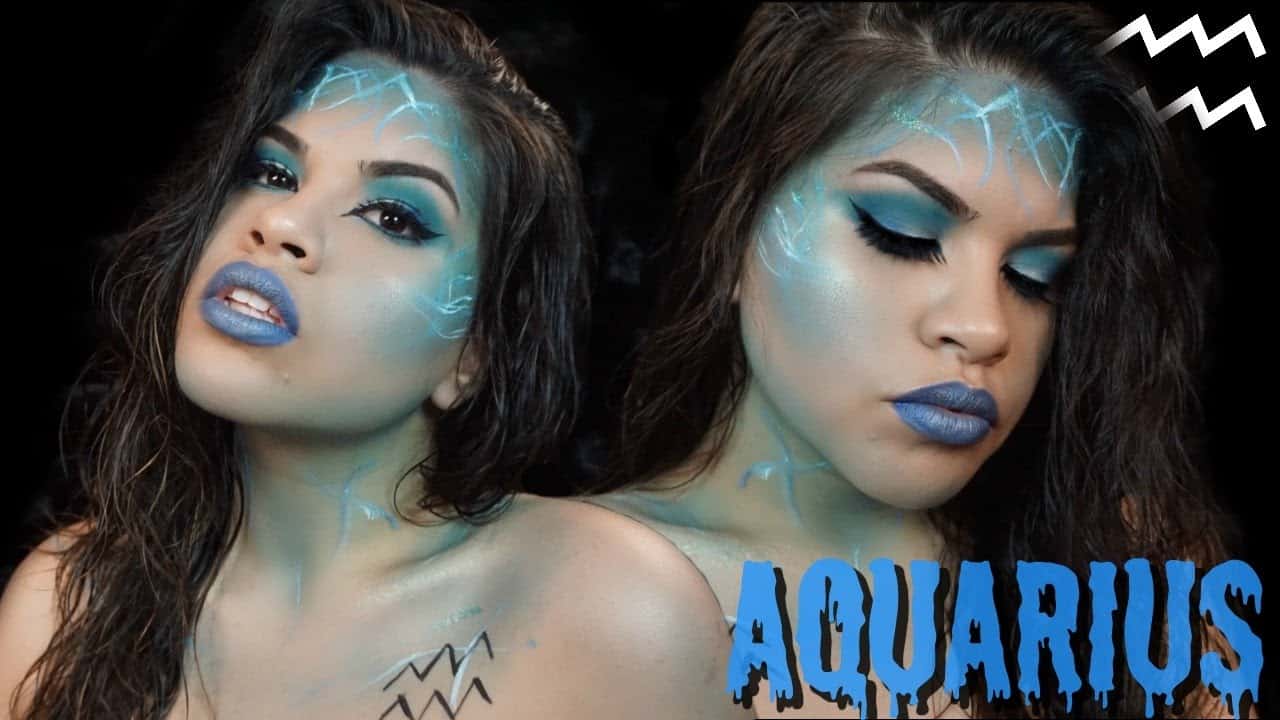 Aquarius makeup