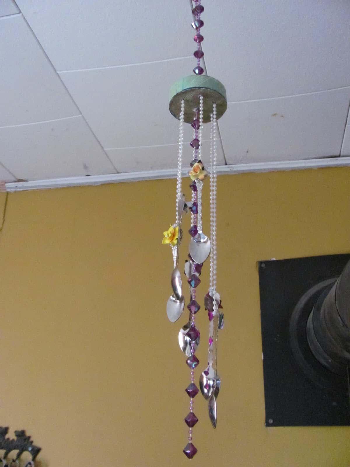 Bead and spoon chimes