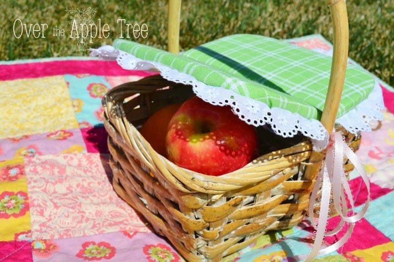 Easter picnic basket
