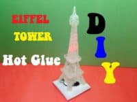 Hot glue Eiffel Tower 200x150 Sticking It Together in Style: Super Fun Glue Gun Crafts!