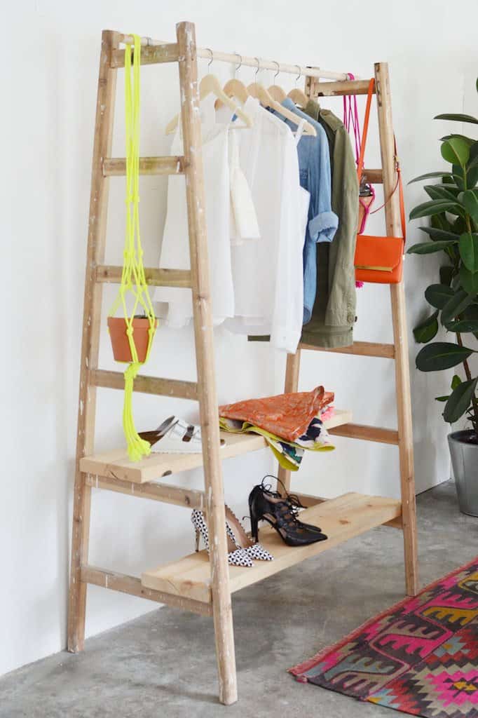 Ladder wardrobe