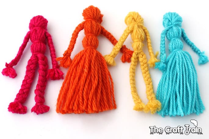 Yarn dolls