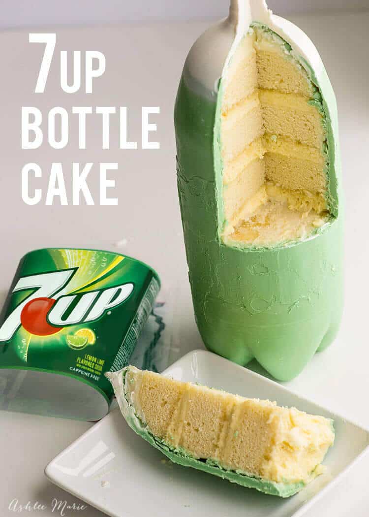7-Up bottle cake