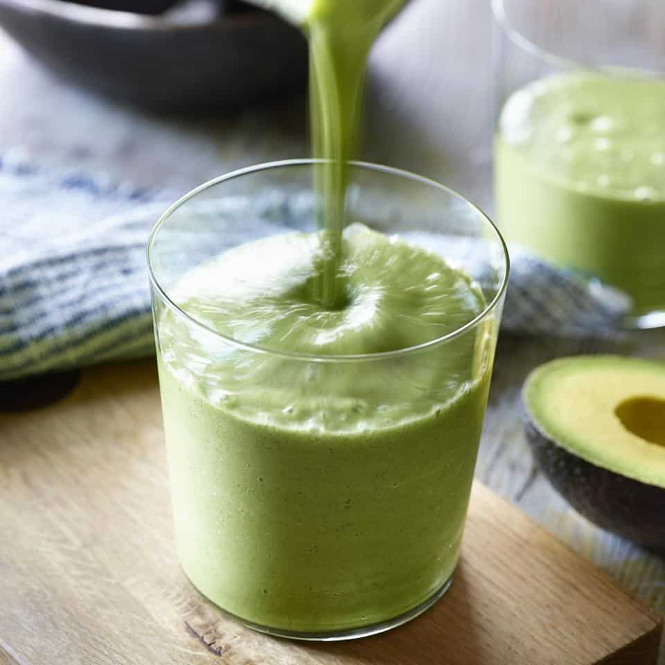Avocado green smoothie