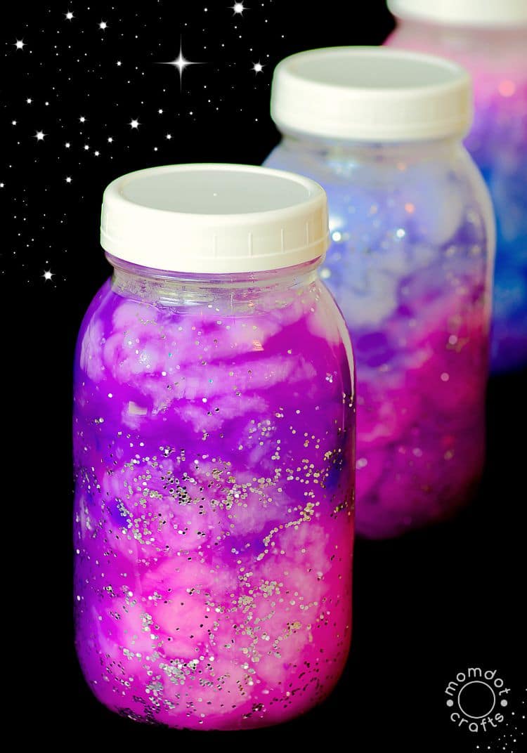 DIY galaxy jar