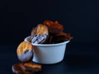 Dark chocolate sweet potato chips 200x150 Interesting Recipes Involving Potato Chips