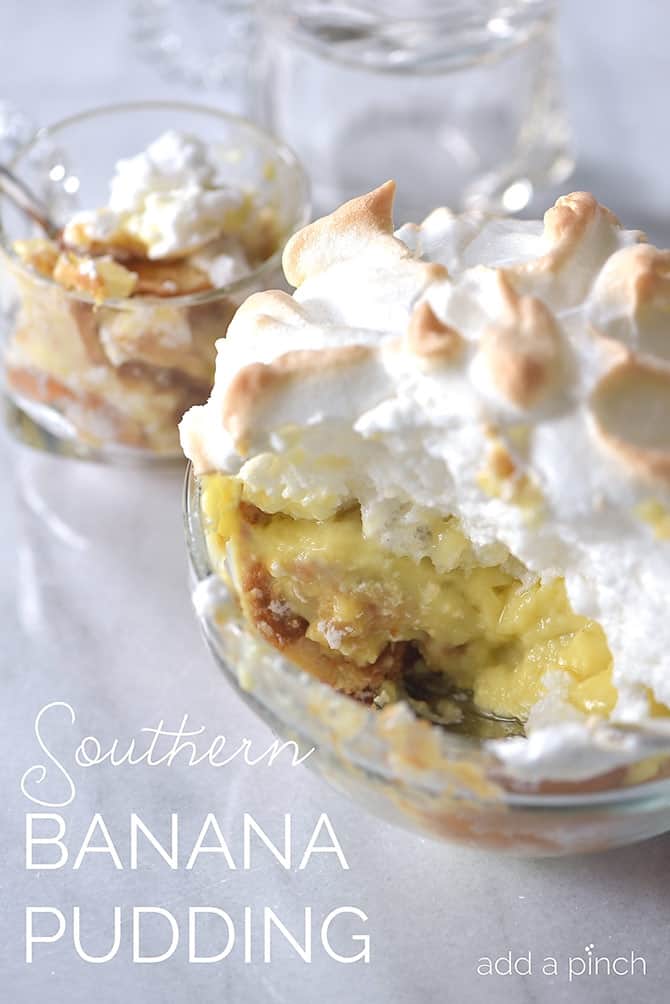 Southern banana pudding