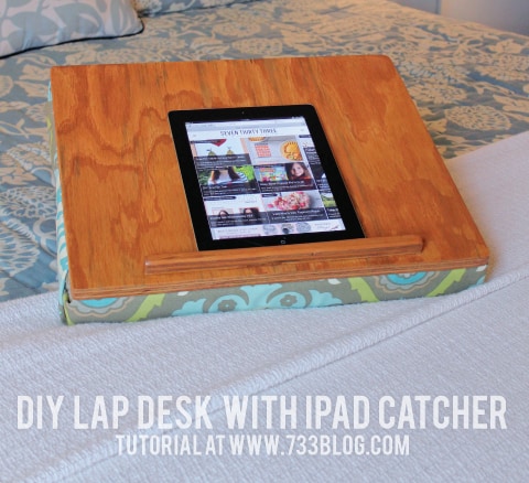 iPad catcher lap desk