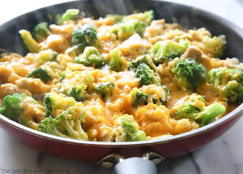 Cheese broccoli rice