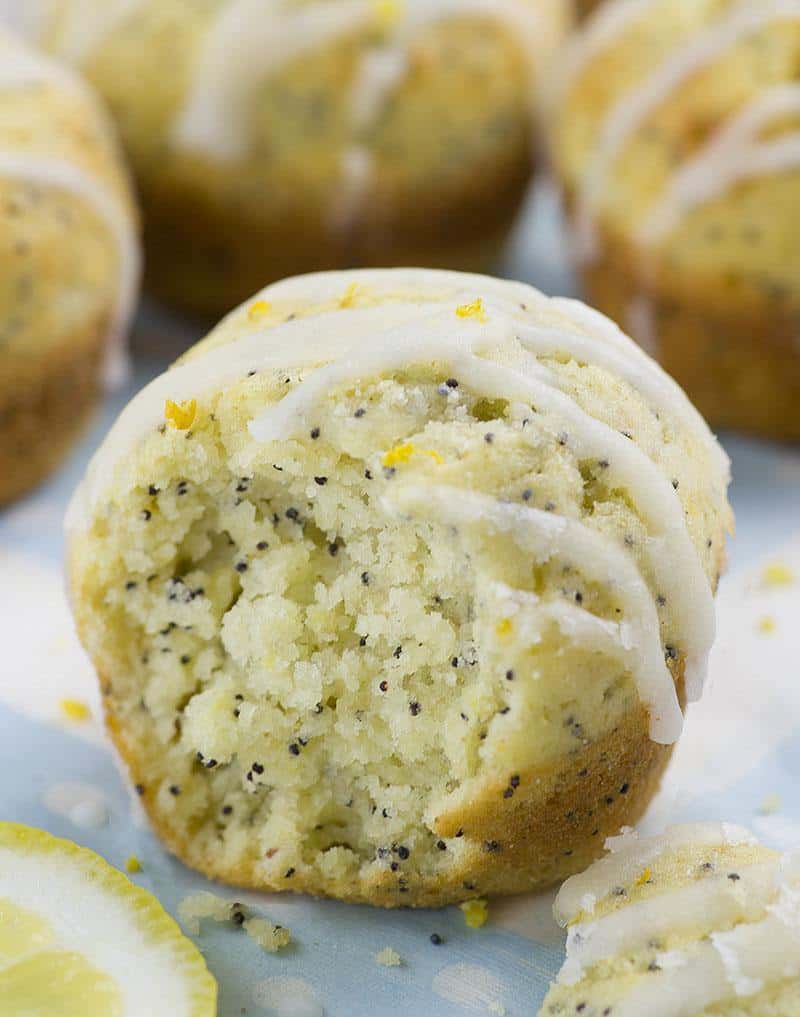 Lemon popyseed muffins