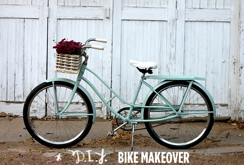 Mint painted bike