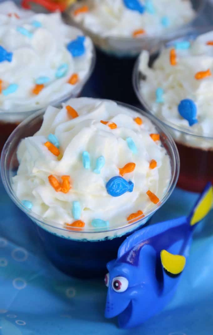 Finding Dory dessert cups