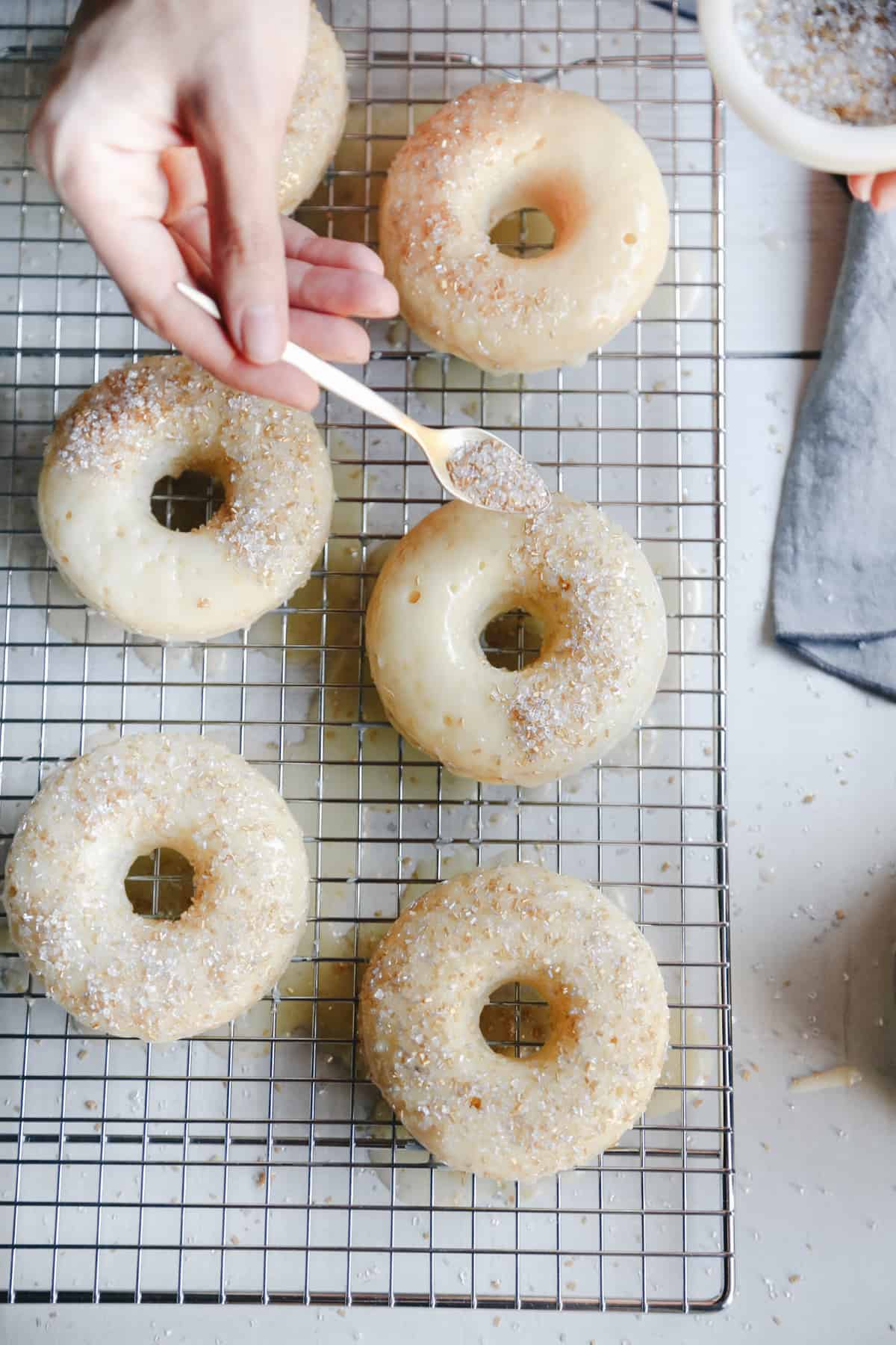 Champagne donuts