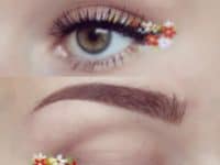 Creative floral eyeliner 200x150 Getting Ready Early: Pretty DIY Makeup Tips for Spring