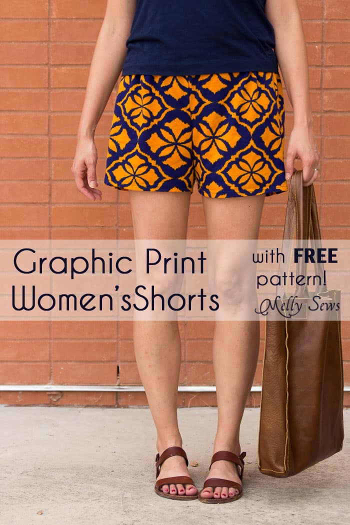 Custom graphic print shorts