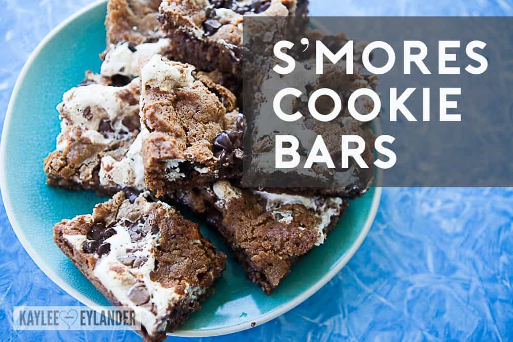 S’Mores cookie bars