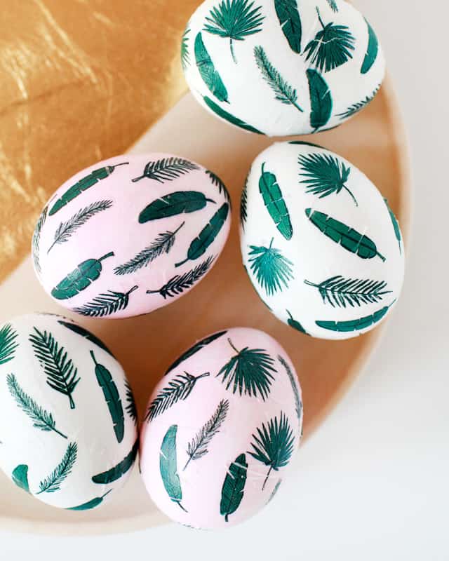 Tropical Easter eggs